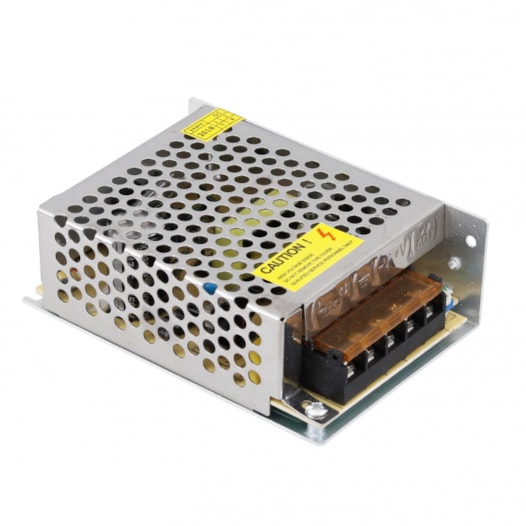 FONTE DRIVER SLIM 5A 60W 12V ALUMÍNIO CROMADO | GAYA 9641 FONTE DRIVER SLIM 5A 60W 12V ALUMÍNIO CROMADO | GAYA 9641