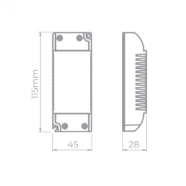 FONTE P/ LED 12V 25W | STELLA STH8891 FONTE P/ LED 12V 25W | STELLA STH8891