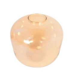 GLOBO AMBAR 24CM P/LINHA GLIVE | NORDECOR 2646 GLOBO AMBAR 24CM P/LINHA GLIVE | NORDECOR 2646