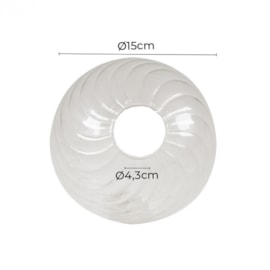 GLOBO Ø15CM VIDRO TRANSPARENTE | NORDECOR 2369 GLOBO Ø15CM VIDRO TRANSPARENTE | NORDECOR 2369