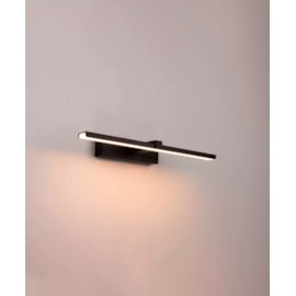 HOME ARANDELA AQUILA 3000K 8W BIVOLT 40X15X5CM ALUMÍNIO PRETO | OPUS LED OPS 86664