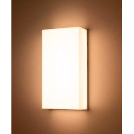 HOME ARANDELA DE PAREDE LED KUBO RETANGULAR EXTERNO 3000K 8W BIVOLT 10X20CM ABS BRANCO | OPUS LED OPS 84783 HOME ARANDELA DE PAREDE LED KUBO RETANGULAR EXTERNO 3000K 8W BIVOLT 10X20CM ABS BRANCO | OPUS LED OPS 84783