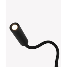 HOME ARANDELA DE PAREDE LED MAMBA ARTICULÁVEL 3000K 3W BIVOLT 9X25CM ALUMÍNIO PRETO | OPUS LED OPS 38834 HOME ARANDELA DE PAREDE LED MAMBA ARTICULÁVEL 3000K 3W BIVOLT 9X25CM ALUMÍNIO PRETO | OPUS LED OPS 38834