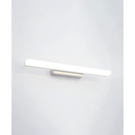 HOME ARANDELA DE PAREDE LED WING EXTERNO 3000K 10W BIVOLT 15X52,5X1,7CM ALUMÍNIO E ACRÍLICO BRANCO | OPUS LED OPS 82789