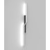 HOME ARANDELA DE PAREDE ZETA 3000K 26W 120X10CM ALUMÍNIO PRETO | OPUS LED OPS 86640 HOME ARANDELA DE PAREDE ZETA 3000K 26W 120X10CM ALUMÍNIO PRETO | OPUS LED OPS 86640