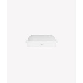 HOME LUMINÁRIA DE PAREDE LED QUADRADO EXTERNO 3000K 15W BIVOLT 16,7X16,7X6,2CM ALUMÍNIO BRANCO | OPUS LED HM 30593