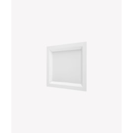 HOME PAINEL LUMINÁRIA DE EMBUTIR LED RECUADO 3000K 12W BIVOLT 15,5X15,5CM ABS BRANCO  | OPUS LED OPS 85261