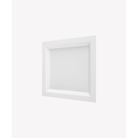 HOME PAINEL LUMINÁRIA DE EMBUTIR LED RECUADO 3000K 18W BIVOLT 22X22CM ABS BRANCO | OPUS LED OPS 85292