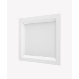 HOME PAINEL LUMINÁRIA DE EMBUTIR LED RECUADO 3000K 24W BIVOLT 28X28CM ABS BRANCO | OPUS LED OPS 85322