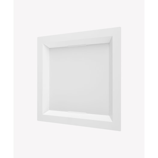 HOME PAINEL LUMINÁRIA DE EMBUTIR LED RECUADO 3000K 24W BIVOLT 28X28CM ABS BRANCO | OPUS LED OPS 85322