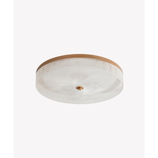 HOME PLAFON DE SOBREPOR LED CRISTAL REDONDO 3000K 48W BIVOLT 55X8,5CM ACRÍLICO DOURADO | OPUS LED OPS 84356 HOME PLAFON DE SOBREPOR LED CRISTAL REDONDO 3000K 48W BIVOLT 55X8,5CM ACRÍLICO DOURADO | OPUS LED OPS 84356