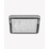 HOME PLAFON DE SOBREPOR LED GEMINI QUADRADO 6500K 24W BIVOLT 40X40X7,2CM ACRÍLICO TRANSPARENTE | OPUS LED OPS 30371