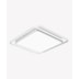 HOME PLAFON DE SOBREPOR LED HOOP MULTITEMPERATURA 72W BIVOLT 50X50X6CM FERRO E ACRÍLICO BRANCO | OPUS LED OPS 82901