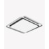 HOME PLAFON DE SOBREPOR LED HOOP MULTITEMPERATURA 72W BIVOLT 50X50X6CM FERRO E ACRÍLICO PRETO | OPUS LED OPS 82918