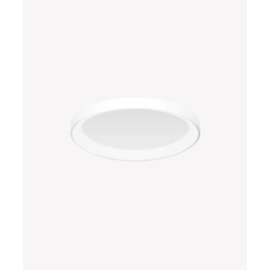 HOME PLAFON DE SOBREPOR LED ROUND REDONDO 3000K 28W BIVOLT 38X6,5CM ALUMÍNIO BRANCO | OPUS LED OPS 85476 HOME PLAFON DE SOBREPOR LED ROUND REDONDO 3000K 28W BIVOLT 38X6,5CM ALUMÍNIO BRANCO | OPUS LED OPS 85476