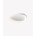 HOME PLAFON DE SOBREPOR LED SEIXOS 3000K 33W BIVOLT 52X52X6CM ALUMÍNIO BRANCO | OPUS LED OPS 84073