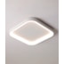 HOME PLAFON DE SOBREPOR LED SQUARE QUADRADO 3000K 42W BIVOLT 48X48X6,5CM ALUMÍNIO BRANCO | OPUS LED OPS 85469