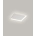 HOME PLAFON DE SOBREPOR LED TELAIO QUADRADO 3000K 32W BIVOLT 40X4,5CM POLICARBONATO E FERRO BRANCO | OPUS LED HM 80891