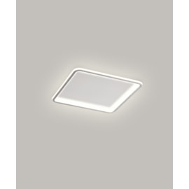 HOME PLAFON DE SOBREPOR LED TELAIO QUADRADO 3000K 32W BIVOLT 40X4,5CM POLICARBONATO E FERRO BRANCO | OPUS LED HM 80891 HOME PLAFON DE SOBREPOR LED TELAIO QUADRADO 3000K 32W BIVOLT 40X4,5CM POLICARBONATO E FERRO BRANCO | OPUS LED HM 80891