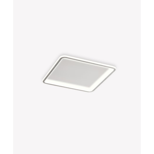 HOME PLAFON DE SOBREPOR LED TELAIO QUADRADO 3000K 32W BIVOLT 40X4,5CM POLICARBONATO E FERRO BRANCO | OPUS LED HM 80891 HOME PLAFON DE SOBREPOR LED TELAIO QUADRADO 3000K 32W BIVOLT 40X4,5CM POLICARBONATO E FERRO BRANCO | OPUS LED HM 80891