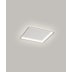 HOME PLAFON DE SOBREPOR LED TELAIO QUADRADO 3000K 32W BIVOLT 40X4,5CM POLICARBONATO E FERRO PRETO | OPUS LED OPS 80914