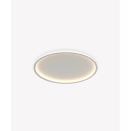 HOME PLAFON DE SOBREPOR LED TELAIO REDONDO 3000K 28W BIVOLT 41,5X4,5CM ALUMÍNIO BRANCO | OPUS LED OPS 83618