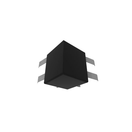 JUNCAO PARA PERFIL QUADRADA L PARA SOBREPOR E PENDENTE NEW FIT40 73X73X50MM | NEWLINE SS40000 JUNCAO PARA PERFIL QUADRADA L PARA SOBREPOR E PENDENTE NEW FIT40 73X73X50MM | NEWLINE SS40000