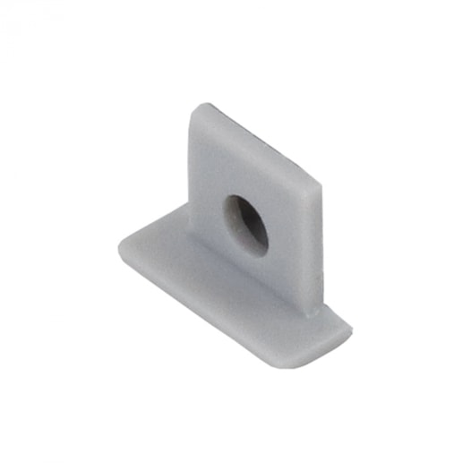 KIT 4X TAMPAS PARA PERFIL BABY 8MM EMBUTIR PRATA | GAYA 1291 KIT 4X TAMPAS PARA PERFIL BABY 8MM EMBUTIR PRATA | GAYA 1291