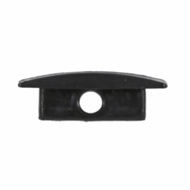 KIT 4X TAMPAS PARA PERFIL SLIM EMBUTIR PRETO | GAYA 1207 KIT 4X TAMPAS PARA PERFIL SLIM EMBUTIR PRETO | GAYA 1207