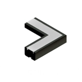 KIT CONEXÃO CURVA 90° LLS FLEX II SOBREPOR PRETO 4W 4000K | SAVEENERGY SE-275.2131 KIT CONEXÃO CURVA 90° LLS FLEX II SOBREPOR PRETO 4W 4000K | SAVEENERGY SE-275.2131