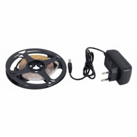 KIT FITA 5050 12V 5 METROS IP20 IRC80 14.4W AZUL | GAYA 9309 KIT FITA 5050 12V 5 METROS IP20 IRC80 14.4W AZUL | GAYA 9309