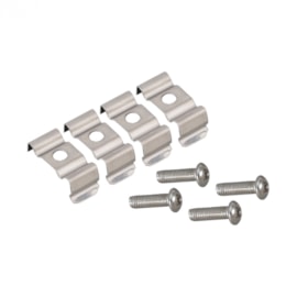 KIT FIXAÇÃO PARA PERFIL BABY 8MM SOBREPOR | GAYA 1298 KIT FIXAÇÃO PARA PERFIL BABY 8MM SOBREPOR | GAYA 1298