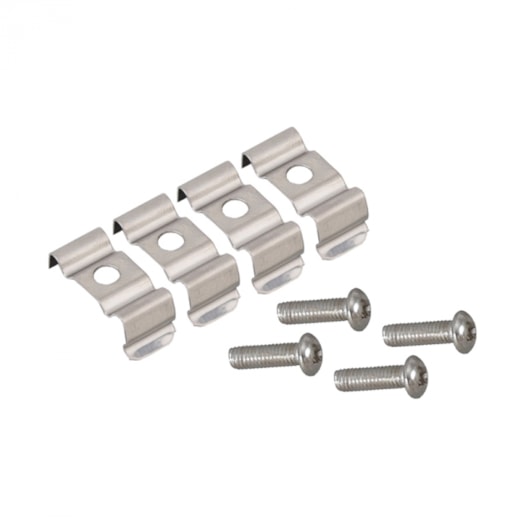 KIT FIXAÇÃO PARA PERFIL BABY 8MM SOBREPOR | GAYA 1298 KIT FIXAÇÃO PARA PERFIL BABY 8MM SOBREPOR | GAYA 1298