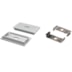 KIT TAMPA E GARRA P/ PERFIL SOBREPOR 20*30MM 10 UN (4235) | NORDECOR 4236