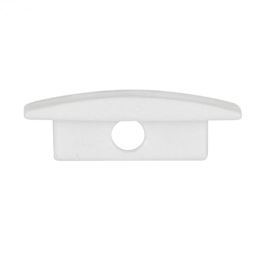 KIT TAMPAS PARA PERFIL EMBUTIR 36 MM BRANCO | GAYA 1283