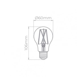 LÂMPADA BULBO VINTAGE FILAMENTO 2W 2400K BIVOLT | STELLA STH6335/24 LÂMPADA BULBO VINTAGE FILAMENTO 2W 2400K BIVOLT | STELLA STH6335/24