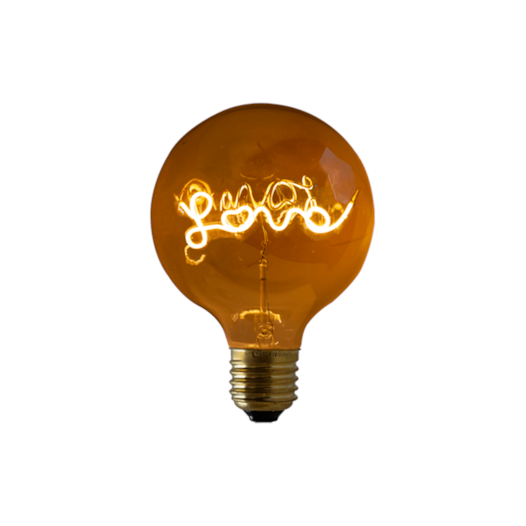 LAMPADA DE FILAMENTO LED G125 4W 2200K - LOVE | GMH LG125LOVE-4W LAMPADA DE FILAMENTO LED G125 4W 2200K - LOVE | GMH LG125LOVE-4W