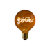 LAMPADA DE FILAMENTO LED G125 4W 2200K - LOVE | GMH LG125LOVE-4W LAMPADA DE FILAMENTO LED G125 4W 2200K - LOVE | GMH LG125LOVE-4W