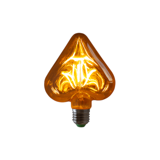 LÂMPADA DE FILAMENTO LED HEART SQUIRREL CAGE 4W 2200K BIVOLT | GMH LHEART-SC-4W LÂMPADA DE FILAMENTO LED HEART SQUIRREL CAGE 4W 2200K BIVOLT | GMH LHEART-SC-4W