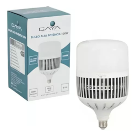 LÂMPADA LED ALTA POTÊNCIA E27 6500K 100W BIVOLT | GAYA 3170 LÂMPADA LED ALTA POTÊNCIA E27 6500K 100W BIVOLT | GAYA 3170