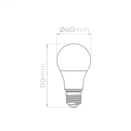 LÂMPADA LED BULBO E27 3000K 9W BIVOLT | STELLA STL21265/30 LÂMPADA LED BULBO E27 3000K 9W BIVOLT | STELLA STL21265/30