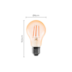 LÂMPADA LED BULBO FILAMENTO E27 ÂMBAR 2400K 4W BIVOLT | NORDECOR 1045 LÂMPADA LED BULBO FILAMENTO E27 ÂMBAR 2400K 4W BIVOLT | NORDECOR 1045