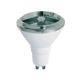 LÂMPADA LED DICROICA DIMERIZÁVEL ANTIOFUSCANTE GU10 24° 4000K 4,8W BIVOLT | OPUS LED OPS 37271