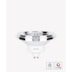 LÂMPADA LED DICROICA DIMERIZÁVEL AR111 GU10 12° 2700K 12W 127V | OPUS LED LP 86299