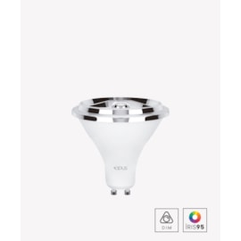 LÂMPADA LED DICROICA DIMERIZÁVEL AR70 GU10 24° 2700K 4,8W 127V | OPUS LED LP 86152