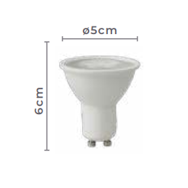 LÂMPADA LED DICROICA PAR16 GU10 24° IRC 90 3000K 6W BIVOLT | NORDECOR 1005 LÂMPADA LED DICROICA PAR16 GU10 24° IRC 90 3000K 6W BIVOLT | NORDECOR 1005
