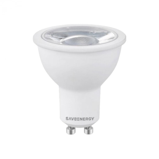 LÂMPADA LED DICROICA PAR16 GU10 60° 6500K 4,8W BIVOLT | SAVE ENERGY SE-130.3000