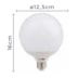 LÂMPADA LED FOSCO E27 BALOON G120 6500K 20W BIVOLT | NORDECOR MLP5008