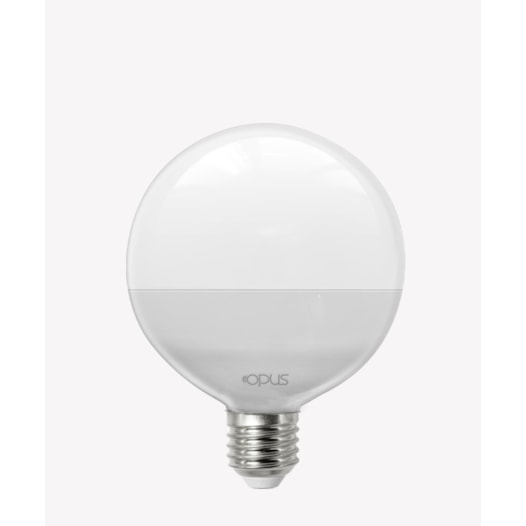 LÂMPADA LED GLOBO G120 E27 6500K 15W BIVOLT | OPUS LED LP 36601 LÂMPADA LED GLOBO G120 E27 6500K 15W BIVOLT | OPUS LED LP 36601