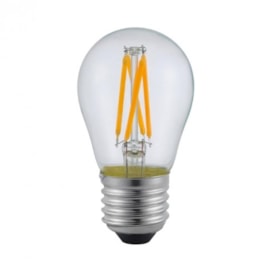 LÂMPADA LED MINI BULBO BOLINHA FILAMENTO E27 CLEAR 2400K 4W BIVOLT | NORDECOR 1052 LÂMPADA LED MINI BULBO BOLINHA FILAMENTO E27 CLEAR 2400K 4W BIVOLT | NORDECOR 1052